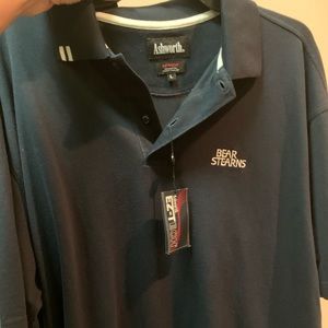 NWT Ashworth Bear Stearns polo size L